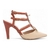 Scarpin Bege/ Bege/ Metalizado Specchio Ouro - loja online
