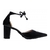 Sapato Scarpin Salto Bloco Numeraçao Especial Preto - ZAMHÁ 