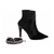 Bota Napa Preto e Glitter Preto