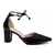Sapato Scarpin Salto Bloco Numeraçao Especial Preto - ZAMHÁ 