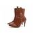 Bota Bico Fino Cano Curto Caramelo - comprar online