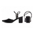 Scarpin Preto Correia Tornozelo - comprar online