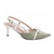 Scarpin Verde e Napa Off White