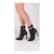 Bota Bico Fino Cano Médio Napa Preto - comprar online