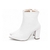 Imagem do Bota Cano Curto Napa Branco