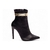Bota Bico Fino Cano Médio Napa Preto - comprar online