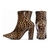 Bota Cano Curto Verniz Onça - comprar online