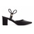 Scarpin Preto Correia Tornozelo - loja online