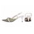 Scarpin Verde e Napa Off White - comprar online
