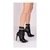 Imagem do Bota Bico Fino Cano Médio Napa Preto