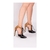 Sapato Scarpin Com Detalhe Em Couro