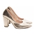 Scarpin Napa Metalizado Ouro Light - comprar online