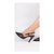 Scarpin Verniz Preto / Tela na Cor Preto - comprar online