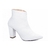 Bota Bico Fino Napa Croco Branco - comprar online