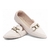 Imagem do Sapatilha Mocassim Bico Fino Off White