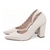 Scarpin Aberto do Lado Off White na internet