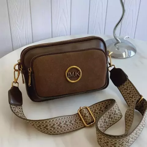 Bolsos de Ombro Femininos de Luxo com design de bolsos de 3 camadas