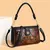 Imagem do Bolsa de Ouro de Alta Qualidade Designer de Luxo Retro Estilo Étnico Floral