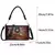 Bolsa de Ouro de Alta Qualidade Designer de Luxo Retro Estilo Étnico Floral