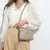 Bolsa de Couro Genuíno de Luxo Feminina Crossbody - ZAMHÁ 
