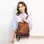 Nova Mochila Designer Moda PU Sacos de Escola - comprar online
