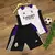 Conjunto Real Madrid Branco e Roxo - Regata e Bermuda