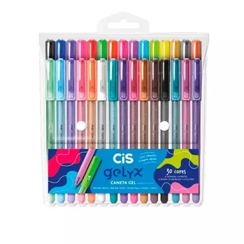 CAN.CIS GELYX ESTOJO C/30 CORES - comprar online