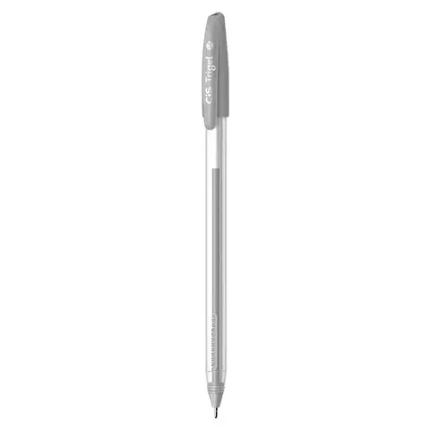Caneta Gel 1.0 mm Cis Trigel Prata - comprar online