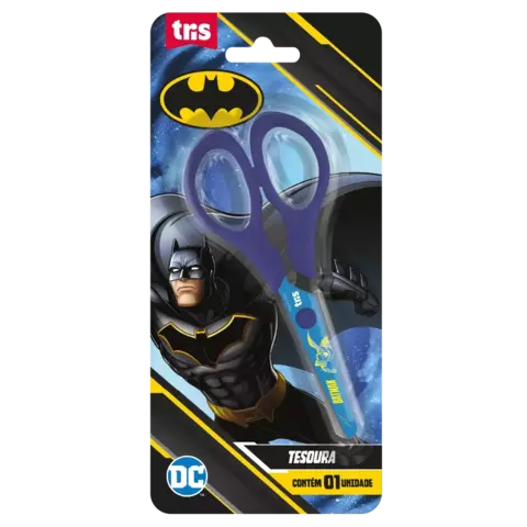 Tesoura Escolar Batman 13cm - comprar online