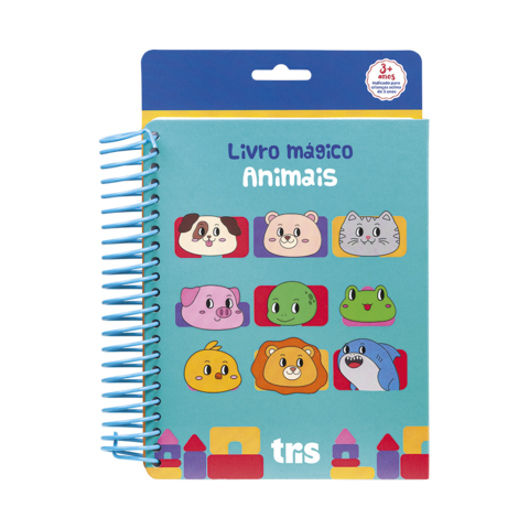 Livro Mágico de Atividades Animais Toy - Tris - comprar online