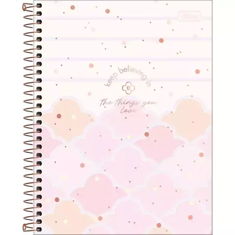 Caderno Espiral Capa Dura 1/4 Soho 80 Folhas - comprar online