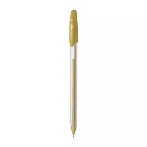 Caneta Gel 1.0 mm Cis Trigel Dourado - comprar online