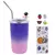 Copo Isotérmico C/ Canudo 450ml Em Aço Inox - comprar online