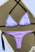 Bikini Javina Texturado Lavanda - Art 1406 Denisse - comprar online