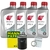 Kit Troca De Óleo 10w30 Original Idemitsu Honda Civic Fit City Até 2013