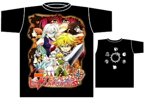 Remera 7 Pecados Capitales.