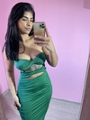 Vestido drapeado