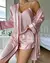 Pijama de Cetim Feminino - comprar online