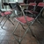 Silla plegable Vintage Mid Century