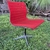 Silla Eames Aluminium Red mid century vintage