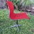 Silla Eames Aluminium Red mid century vintage - comprar online