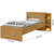 Cama Solteiro Baú Jade - Sol Móveis