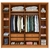 Guarda-Roupa 6 Portas Guarani Ripado 2,44m Cinamono/Off White – TCIL - comprar online