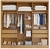 Guarda-Roupa 3 Portas Toronto 2,40 m Nature/Off White – BIANCHI na internet