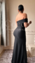 Vestido negro en internet