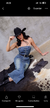 VESTIDO MEZCLILLA STRAPLESS en internet