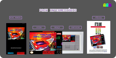 Top Gear 3000 - SNES (Chip Especial) na internet