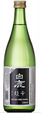 SAKE HAKUSHIKA JUNMAI CHOKARA EXTRA DRY 720ML CAIXA C/6