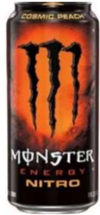 ENERGÉTICO MONSTER ENERGY COSMIC PEACH 500ML CAIXA C/12