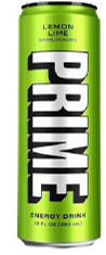 ENERGÉTICO PRIME ENERGY LEMON LIME - LIMA LIMÃO 330ML CAIXA C/12